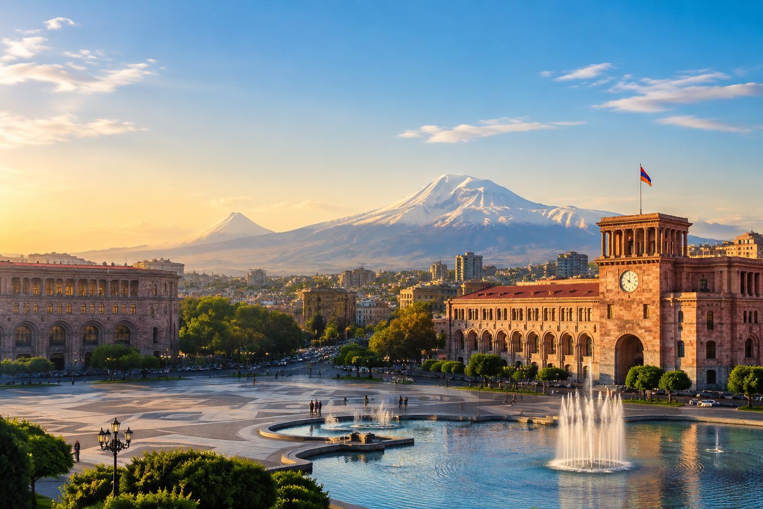 Yerevan cityscape